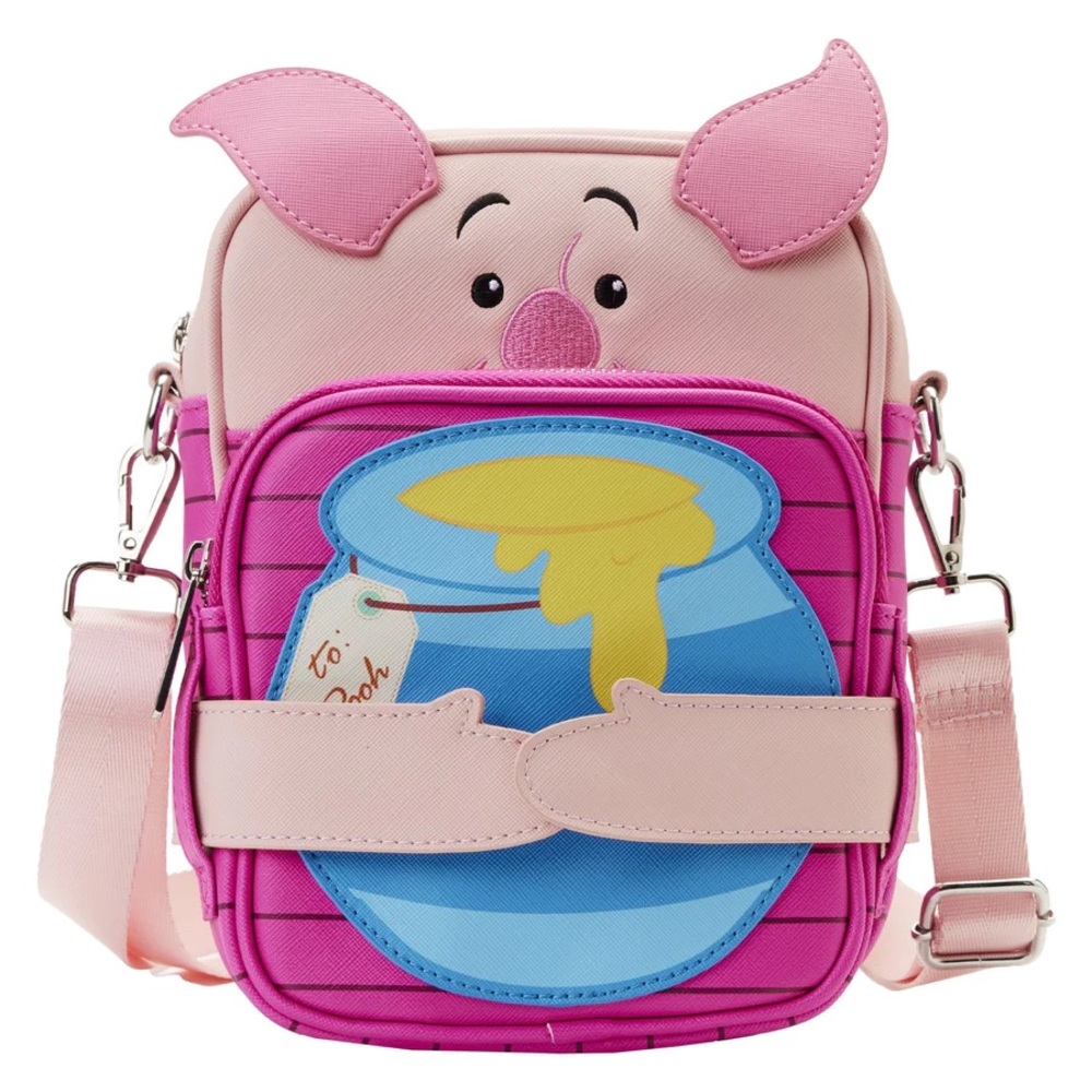 Loungefly Disney Winnie The Pooh Piglet Cupcake Crossbuddy- Like New
